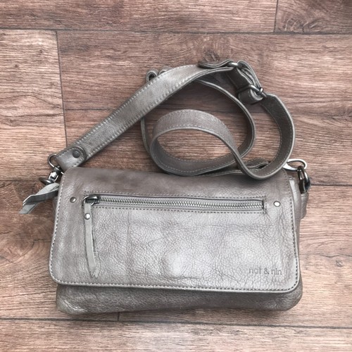 Nat nin taupe grey leather - taupe,