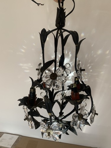 Vintage french glass and metal - vintage,