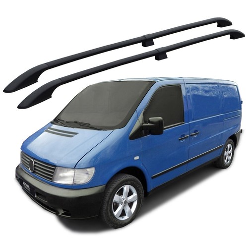 Black aluminium roof rack - aluminium,