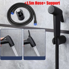 Toilet Bidet Shattaf Douche Spray Chrome Hygienic Toilet Shower Head Hose Set