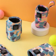 USB Baby Bottle Milk Warmer Thermostat Travel Heater Bag Pouch Portable