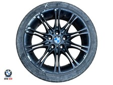 BMW E60 E61 Silver Alloy Wheel Rim 18" 8J ET:20 M Double Spoke 135 AFTERMARKET