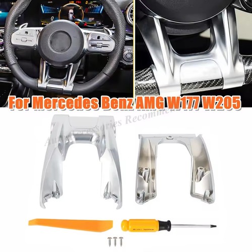 Logo car steering flat wheel - w/logo,