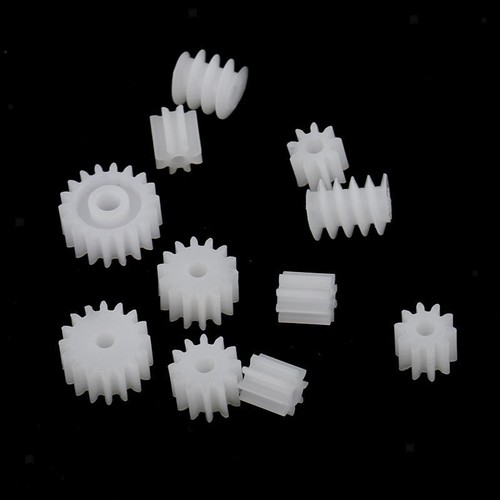 Pieces set white plastic - pieces/set,