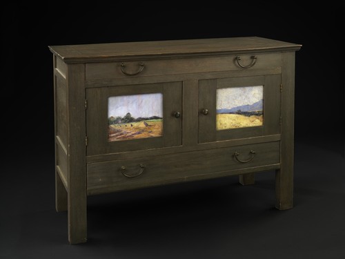 Byrdcliffe oak chiffonier - byrdcliffe,