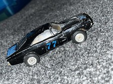 Matchbox YMC10-M '69 Dodge Charger 1/43 Black And Blue  77 Car 1969 Model