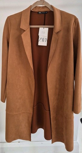 Zara women camel - zara, suede
