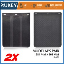 2X Rubber Mud Flaps Mudflaps Splash Guards Universal Car Truck Van Pickup UK