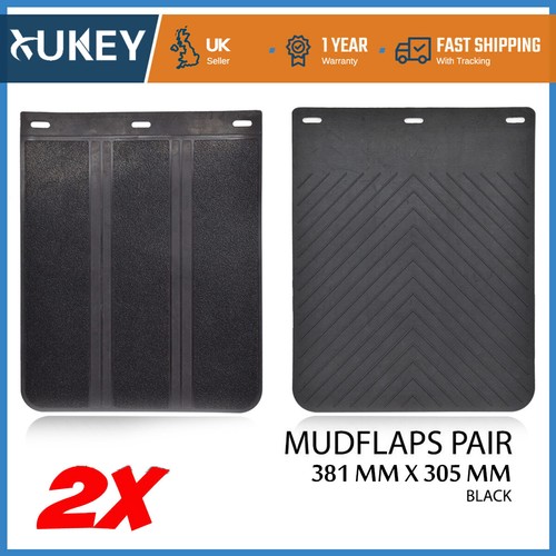 Rubber mud flaps - 2x,