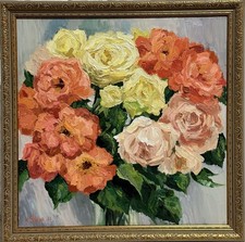 Original Oil Painting ROSES