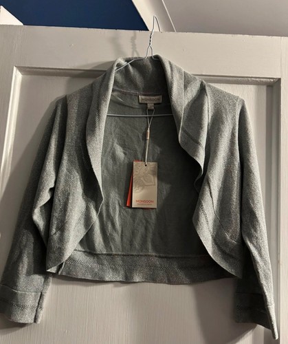 Monsoon shrug bolero - shrug/, silver
