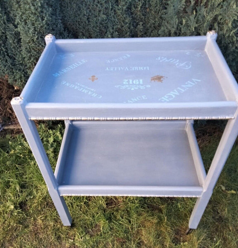Vintage wooden painted tier - wooden, 2