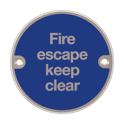 Fire exit signs - fire, disc,