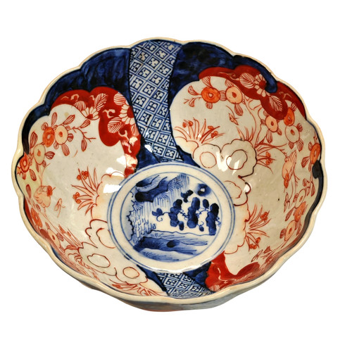 Imari japanese porcelain bowl - imari,