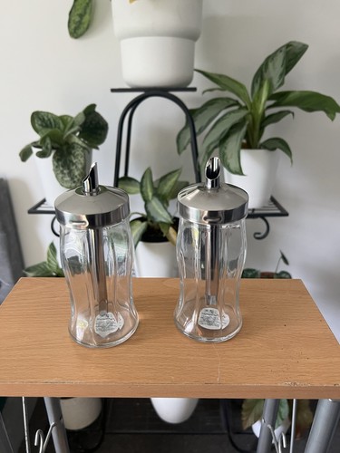 Classic retro cafe - glass, sugar