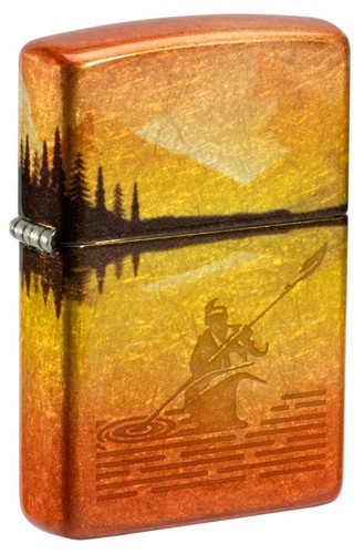 540 fusion tumbled brass - fusion, zippo