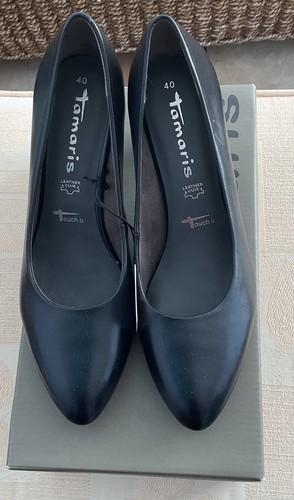 Bnib tamaris black - black, leather