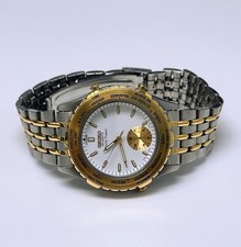 Seiko 8V22-7000 Two Tone World