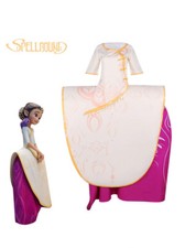 Cosplay Spellbound Princess Ellian Long Dress Costumes Halloween Masquerade Suit