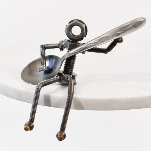 The guitarist scrap metal art - the,