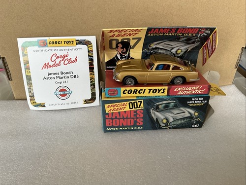 Corgi 261 james bond aston - corgi,