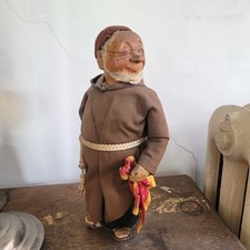 Vintage Friar Monk Doll Handmade Rare