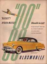 Vintage ad Oldsmobile "Rocket"
