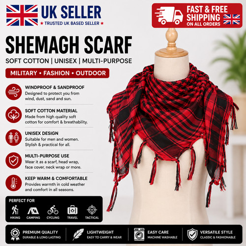 Soft cotton shemagh - cotton, keffiyeh
