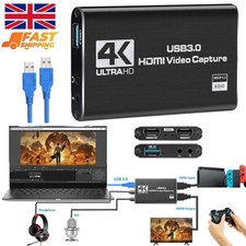 4K Audio Video Capture Card