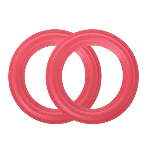 Red speaker rubber foam - red, edge