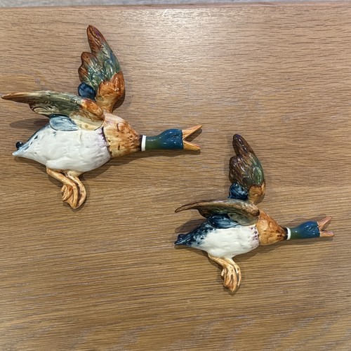 Pair beswick flying - beswick, mallard