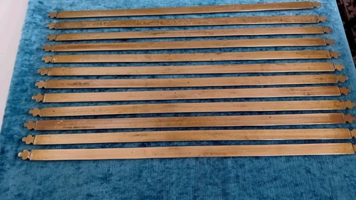 Brass stair rods vintage - x,