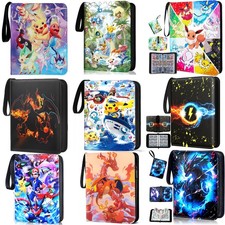 Pokemon Cards Binder Album Book Game Card Collectors Portfolio 400/900 Pockets