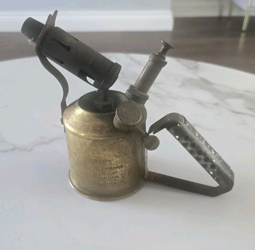 Vintage brass blow torch - ,