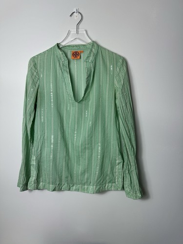 Tory burch green white - tory,