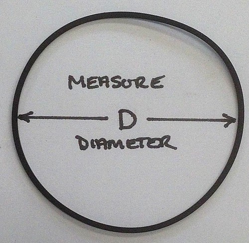 Cassette drive belt - cassette,