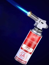 Butane Gas Blow Torch Welding Iron Soldering Lighter Flame Gun BBQ Camping - UK