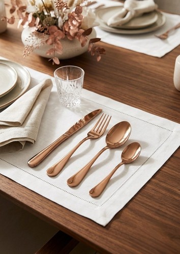 16pc copper rose - copper, shade