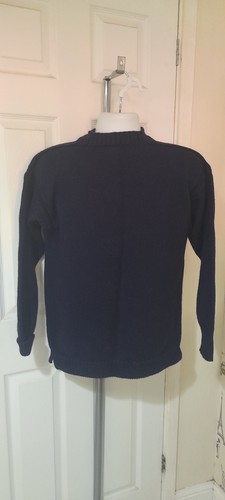 Vintage guernsey jumper navy - guernsey,