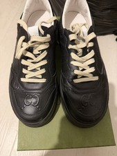 Gucci Suede Trainers Black