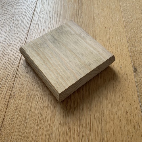 Full newel post cap - full, pine