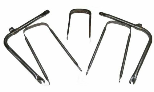 Bsa front rear mudguard - front, stays