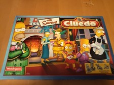 WADDINGTON `THE SIMPSONS` "CLUEDO" COMPLETE VERY GOOD CONDITION