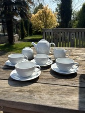 White Denby Coffee / Tea  Set