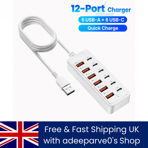 Multi port usb - 12, c