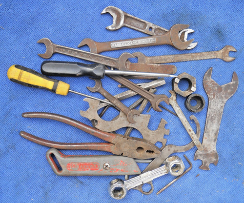 Job lot bike tools - job,