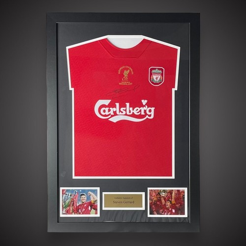 Steven gerrard hand signed - steven,