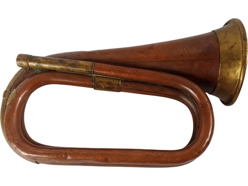 Vintage brass and copper - brass, bugle