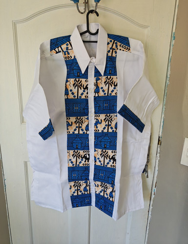 Men dashiki white - men’s,