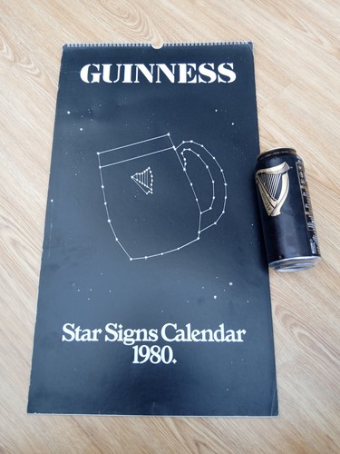 1980 guinness calendar star - calendar,